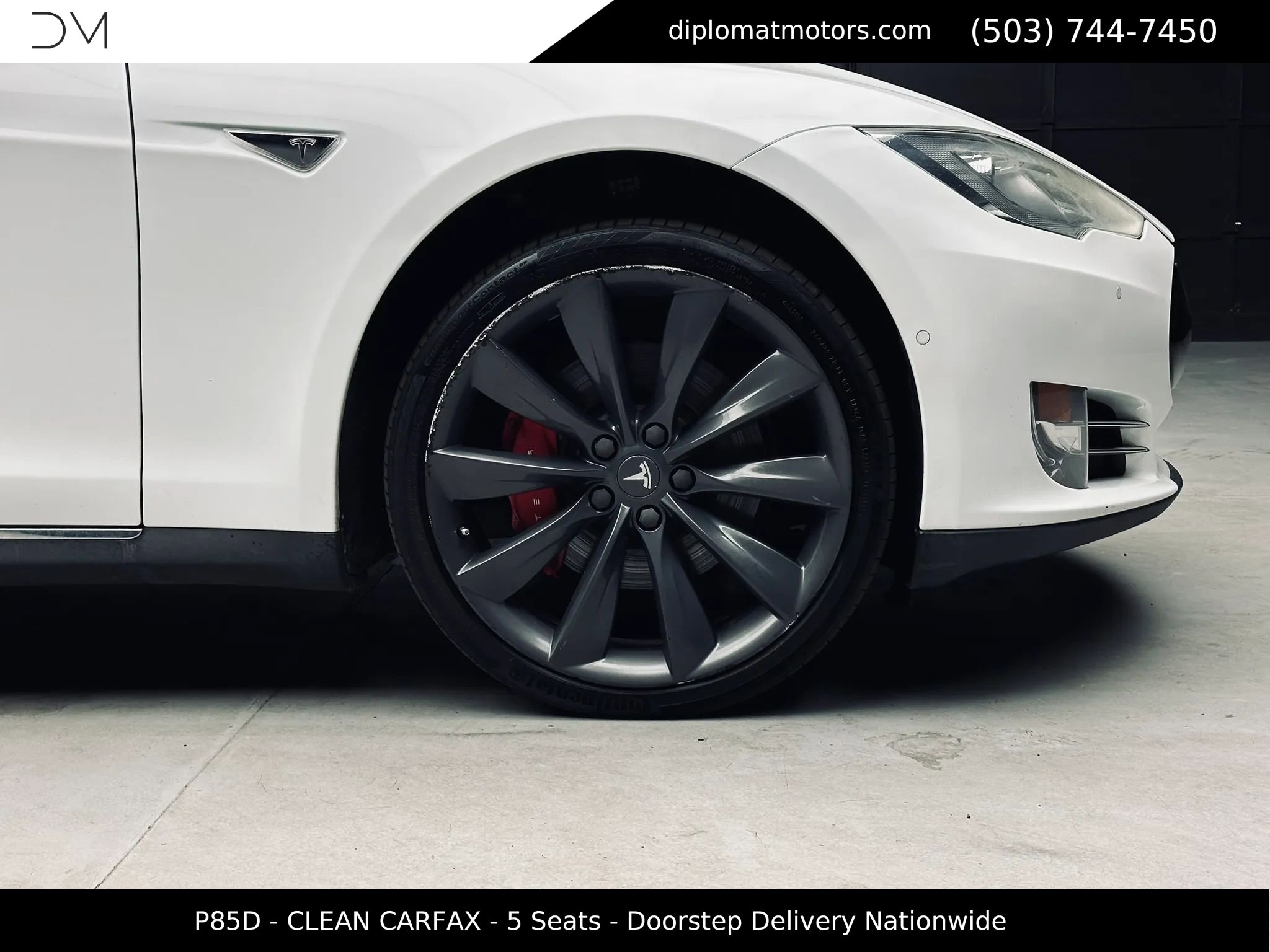Used 2014 Tesla Model S P85D AWD/4WD image 40