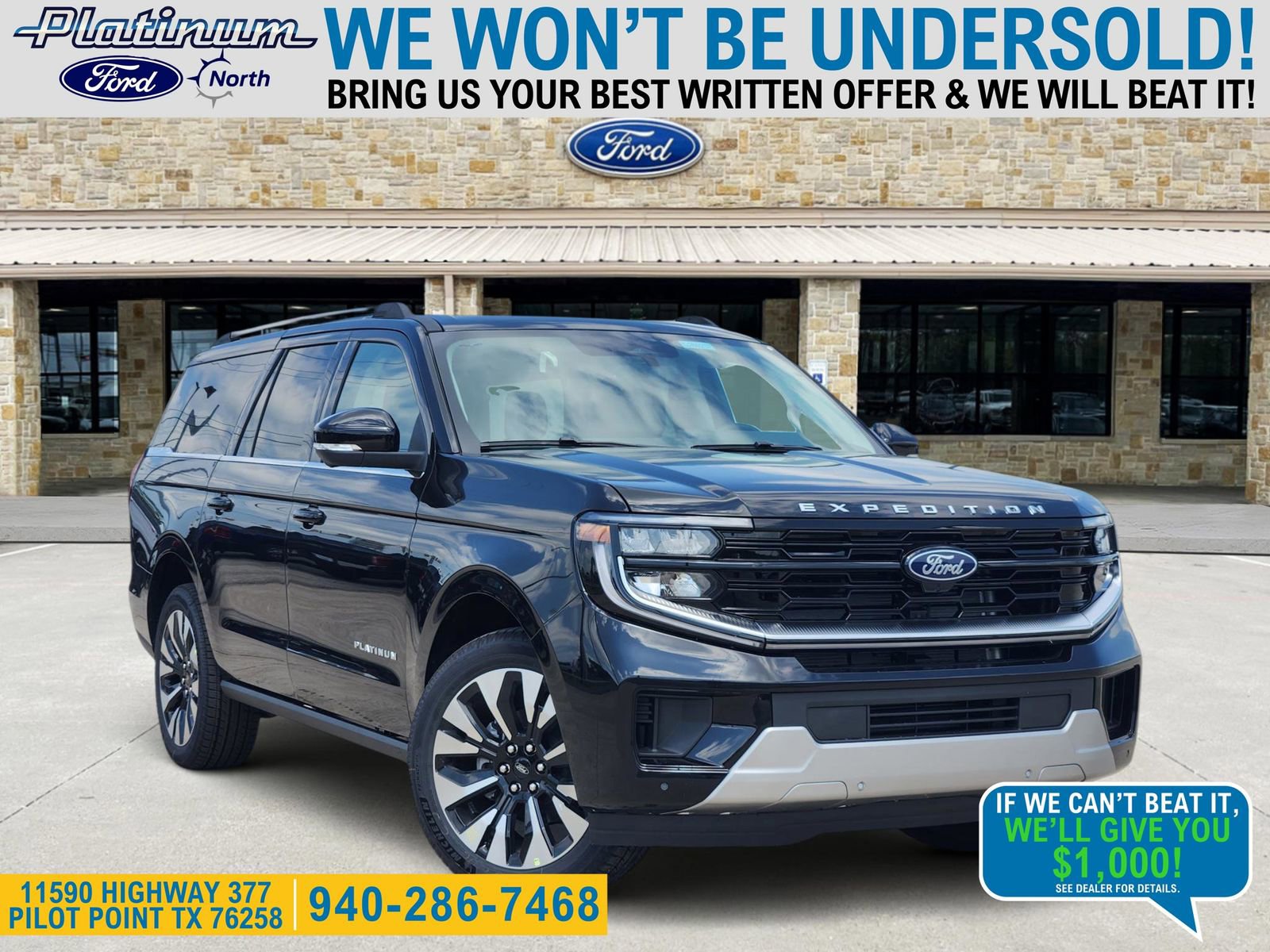 New 2026 Ford Expedition Max Platinum image 1