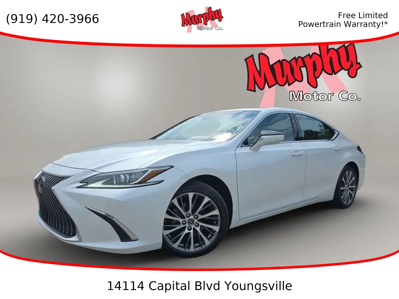 Used 2019 Lexus ES 350 w/ Premium Package