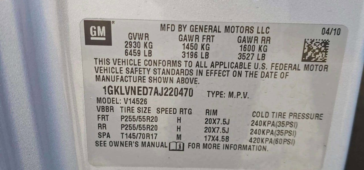 Used 2010 GMC Acadia SLT image 11