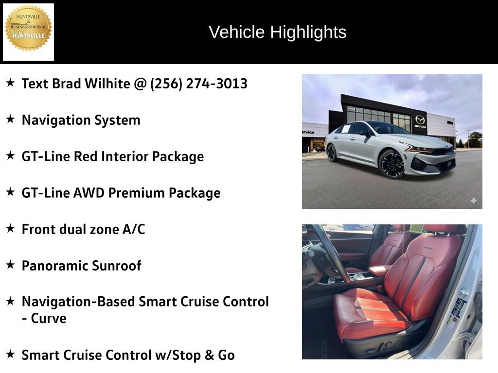 Used 2022 Kia K5 GT-Line w/ GT-Line Awd Premium Package image 6