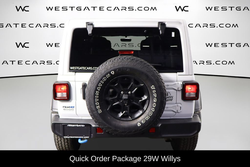 Used 2023 Jeep Wrangler Unlimited w/ Sun & Screen Package AWD/4WD image 4