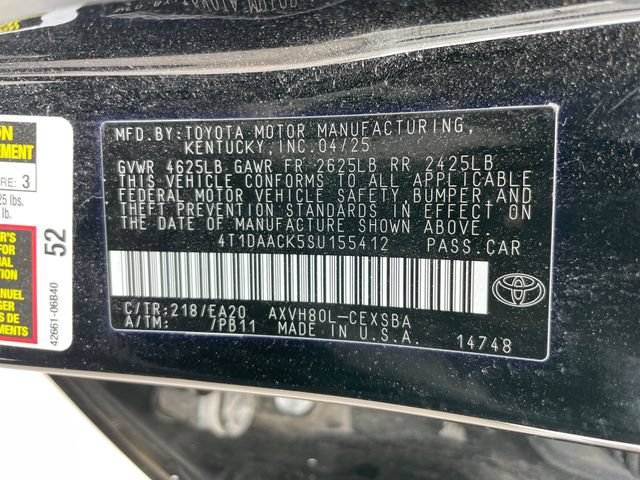Used 2025 Toyota Camry SE FWD image 26