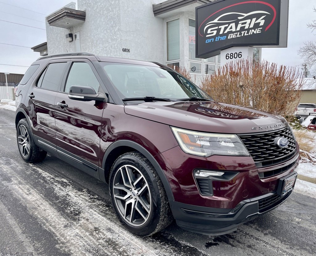 Used 2018 Ford Explorer Sport w/ Ford Safe & Smart Package image 2