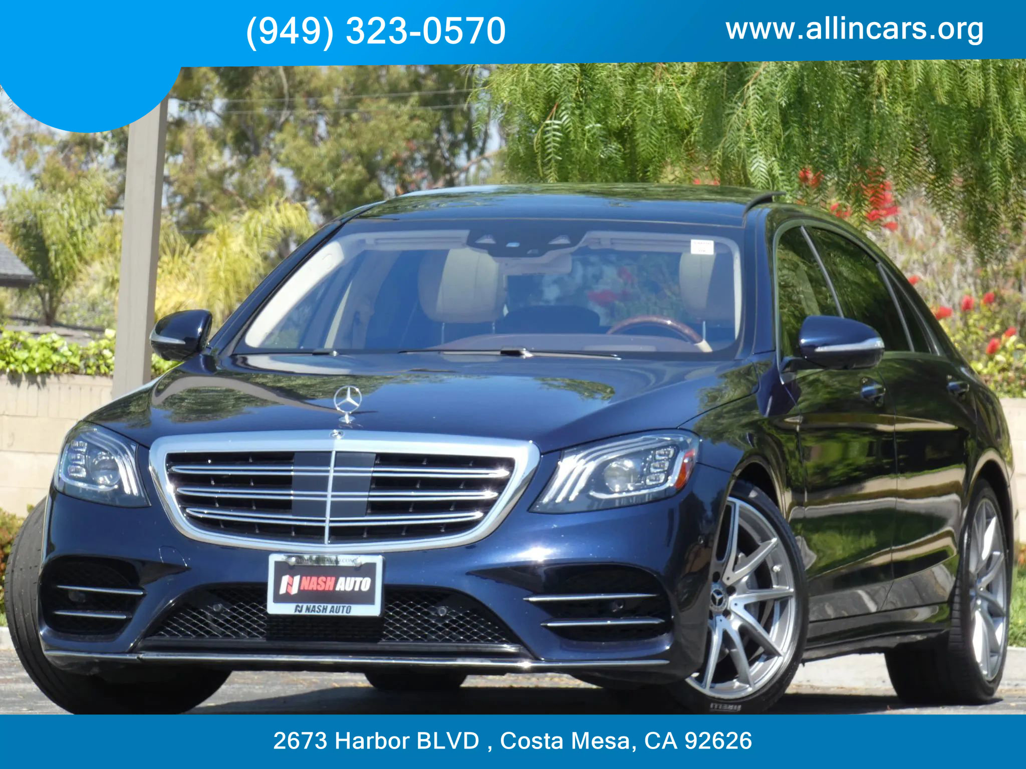 Used 2018 Mercedes-Benz S 560 Sedan image 2