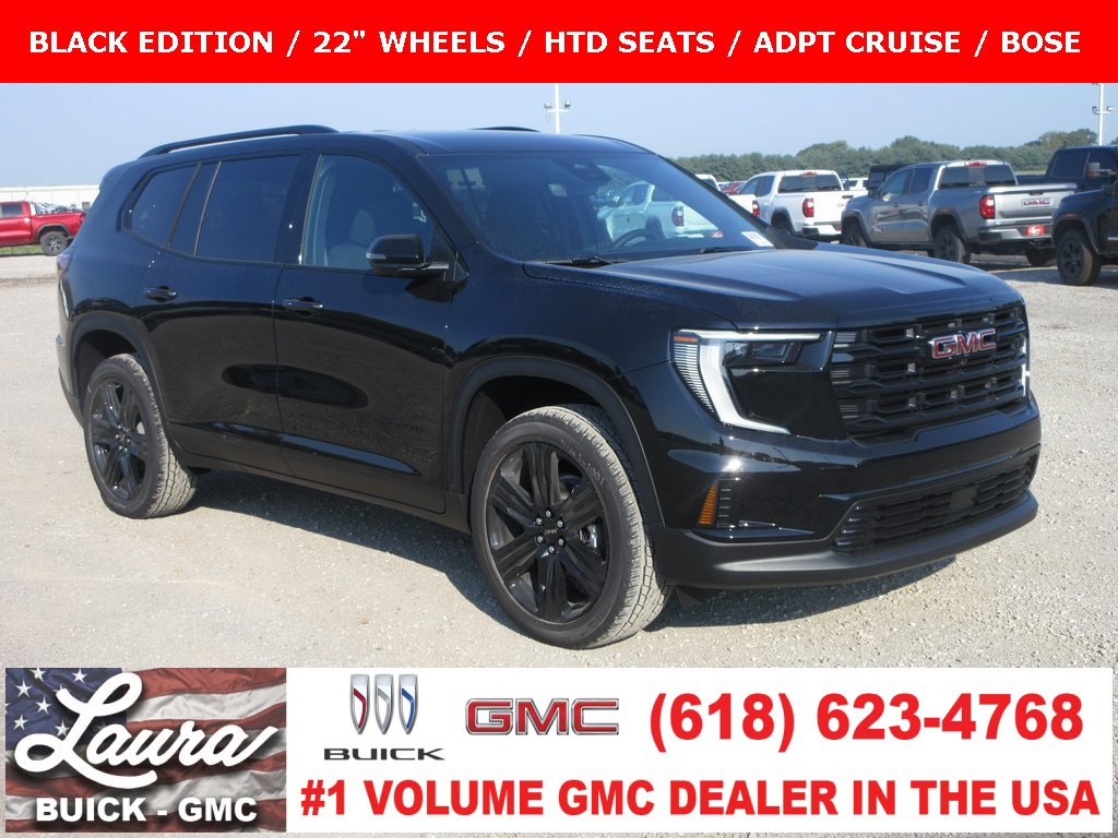 New 2026 GMC Acadia Elevation w/ Black Edition