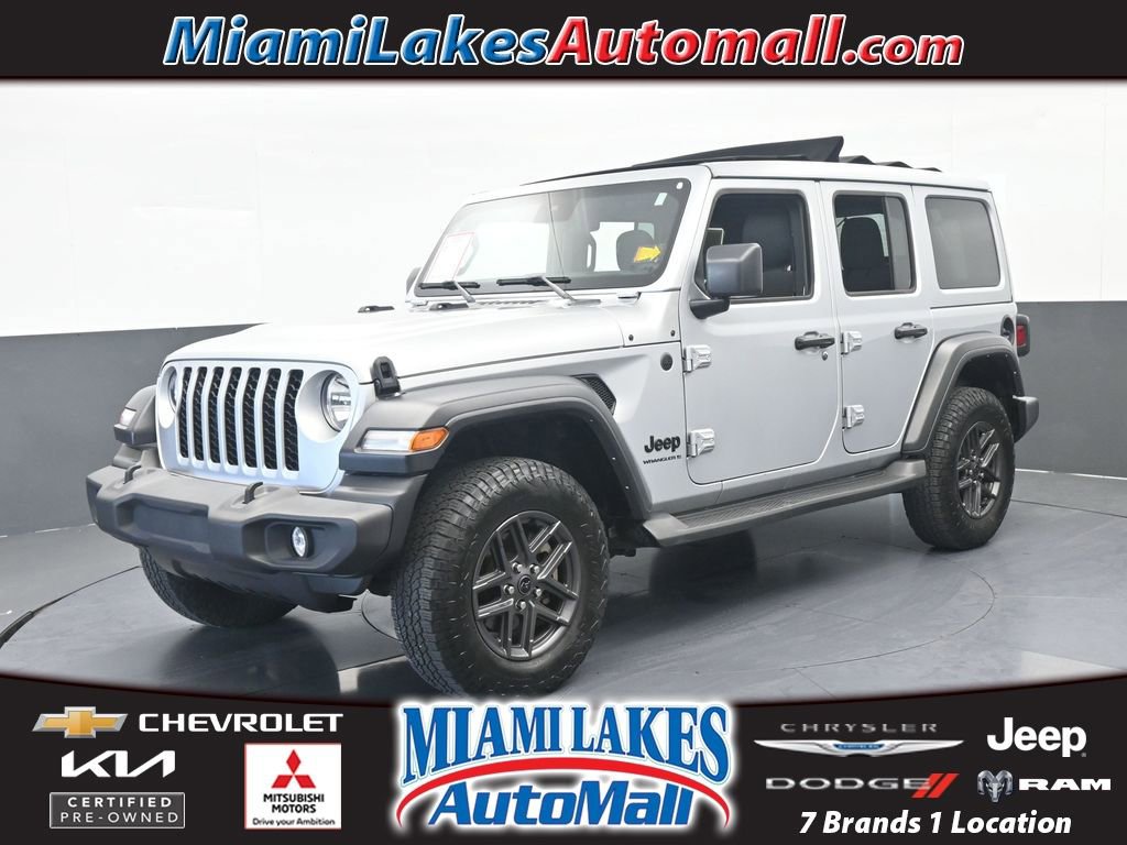 Used 2024 Jeep Wrangler Sport S AWD/4WD image 1