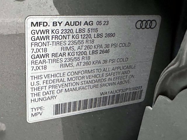 Used 2023 Audi Q3 2.0T Premium w/ Convenience Package AWD/4WD image 35