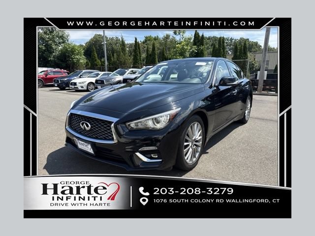 Certified 2022 INFINITI Q50 Luxe w/ Cargo Package AWD/4WD image 1