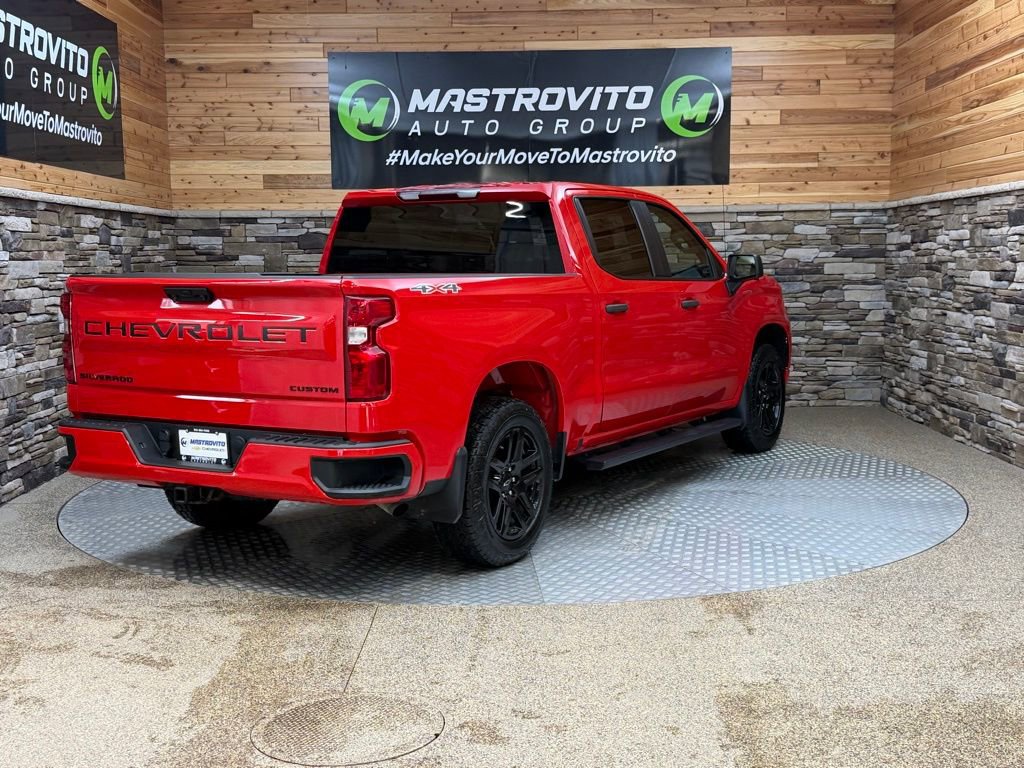 Used 2022 Chevrolet Silverado 1500 Custom w/ LPO, Dark Essentials Package image 9