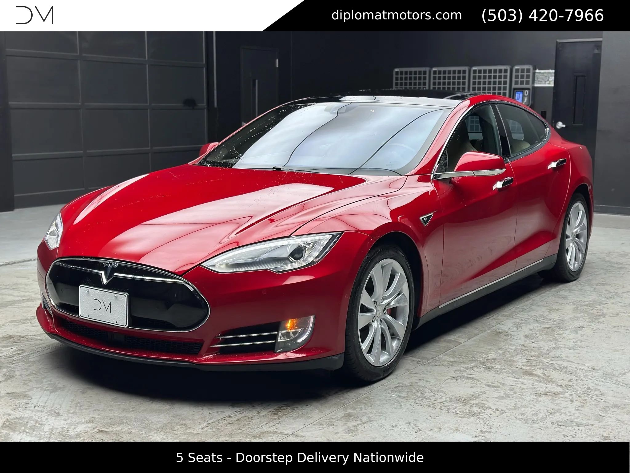 Used 2015 Tesla Model S P85D image 1