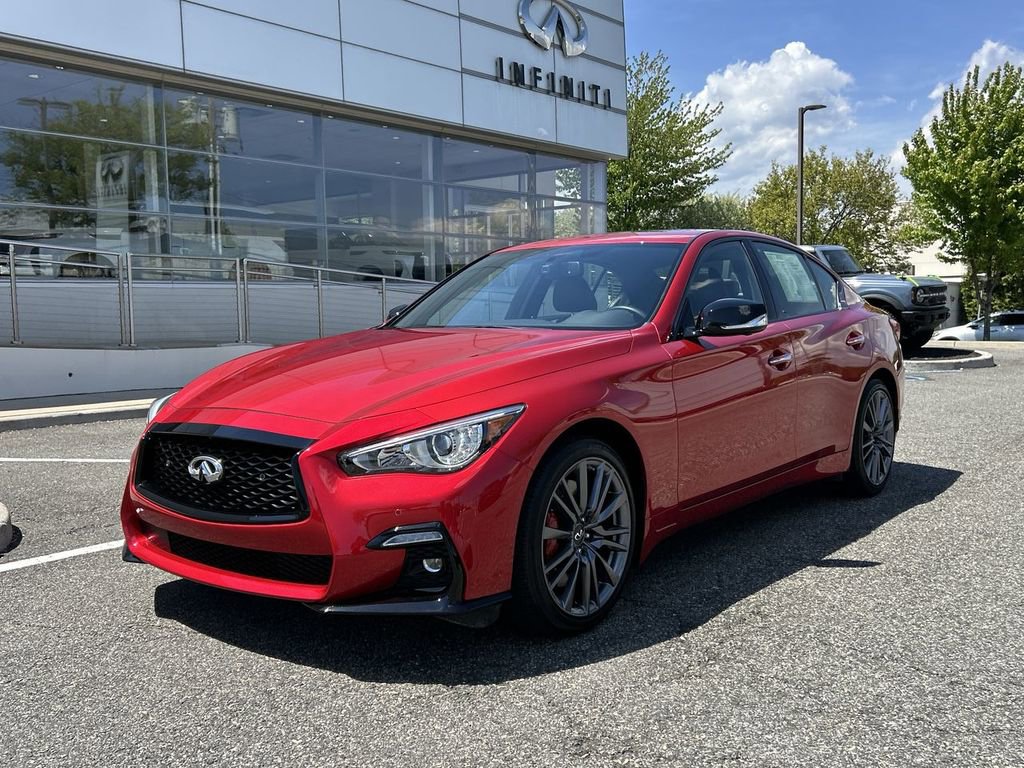 Certified 2024 INFINITI Q50 Red Sport 400