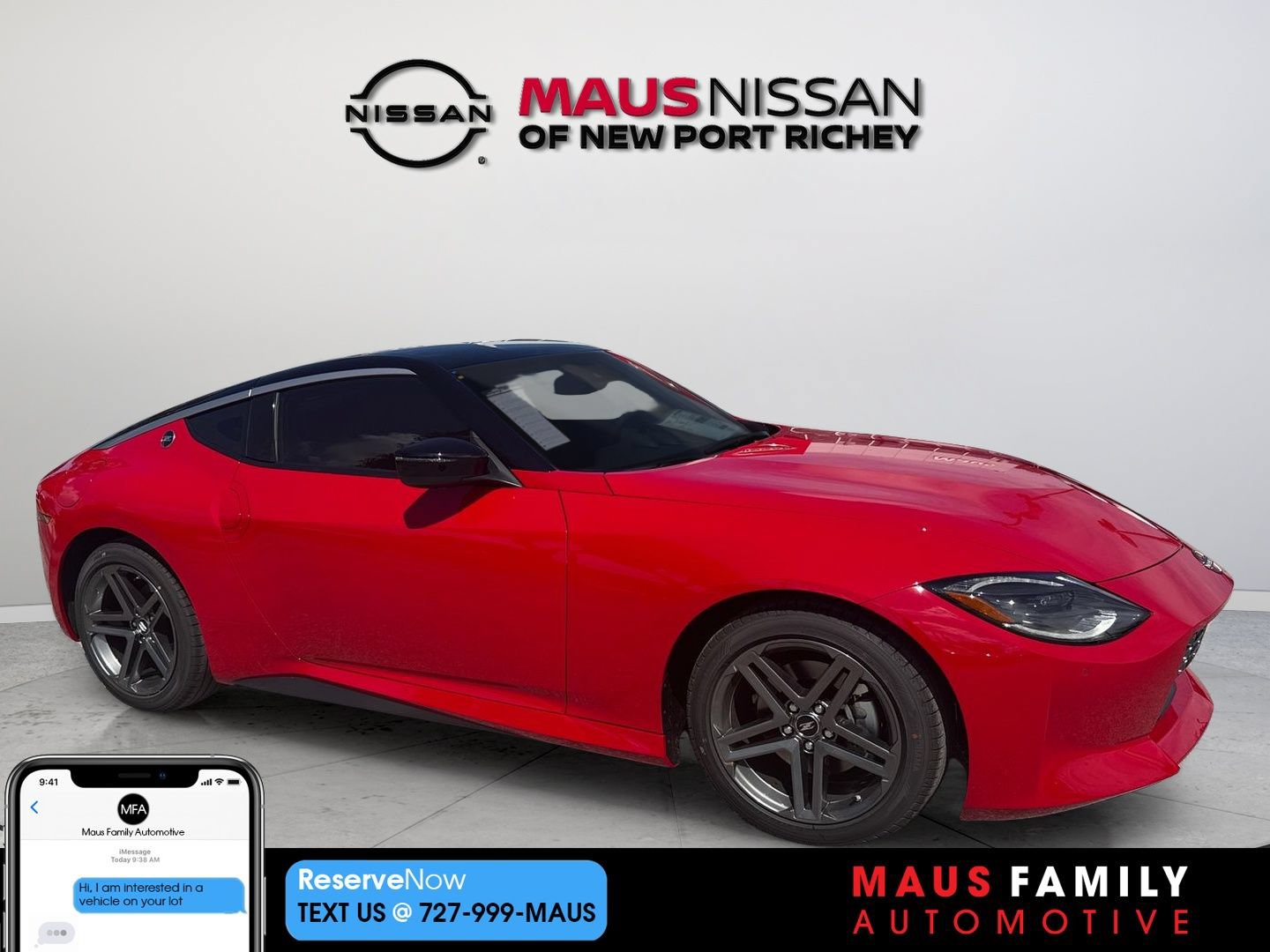 New 2026 Nissan Z Performance w/ Floor Mat Package RWD image 1