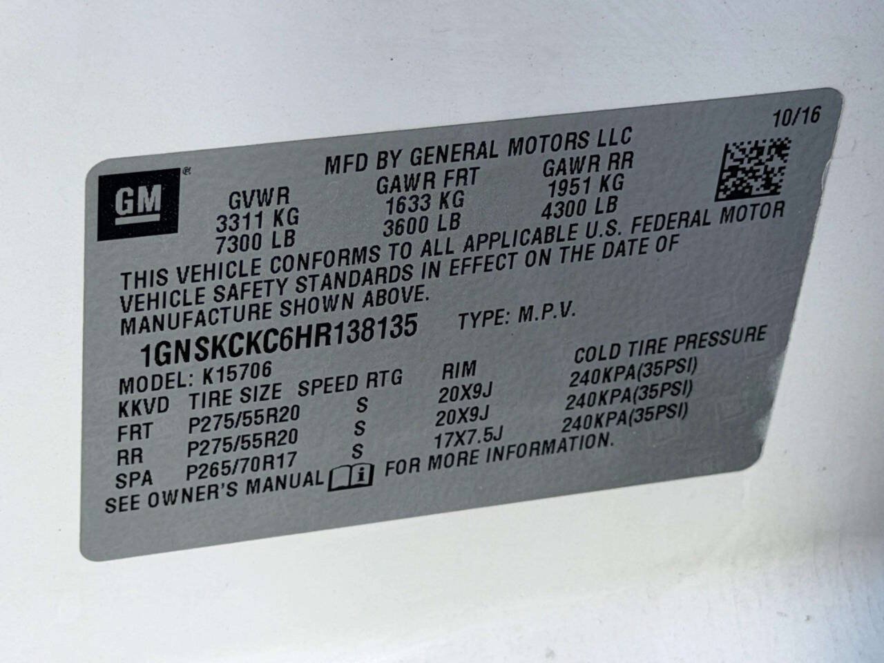 Used 2017 Chevrolet Tahoe Premier AWD/4WD image 28