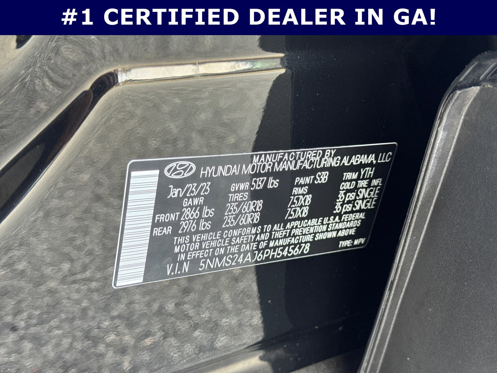 Certified 2023 Hyundai Santa Fe SEL image 34