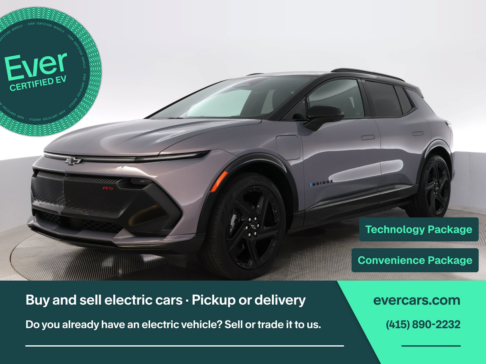 Used 2024 Chevrolet Equinox EV RS FWD image 1