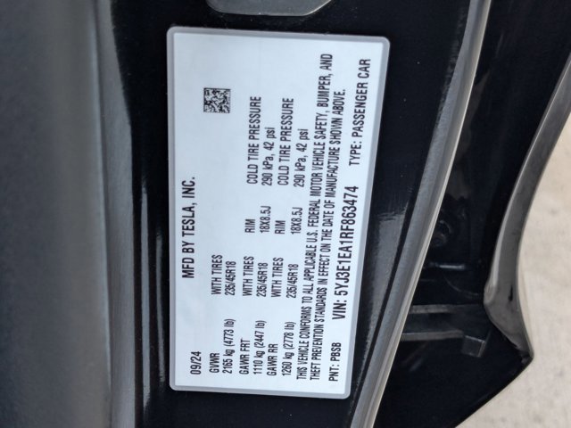 Used 2024 Tesla Model 3 Long Range RWD image 27