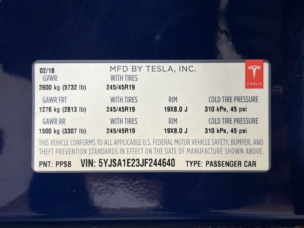 Used 2018 Tesla Model S 75D image 30