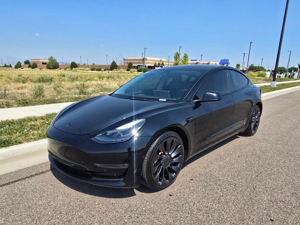 Used 2022 Tesla Model 3 Performance AWD/4WD image 1
