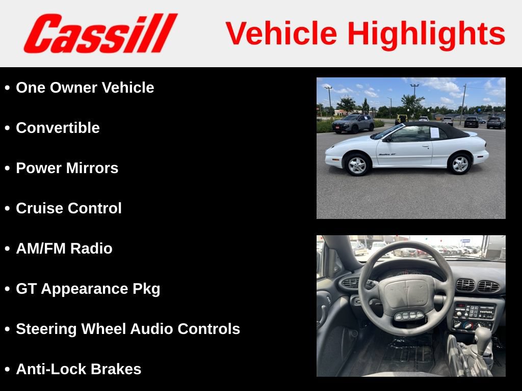 Used 1999 Pontiac Sunfire GT FWD image 6