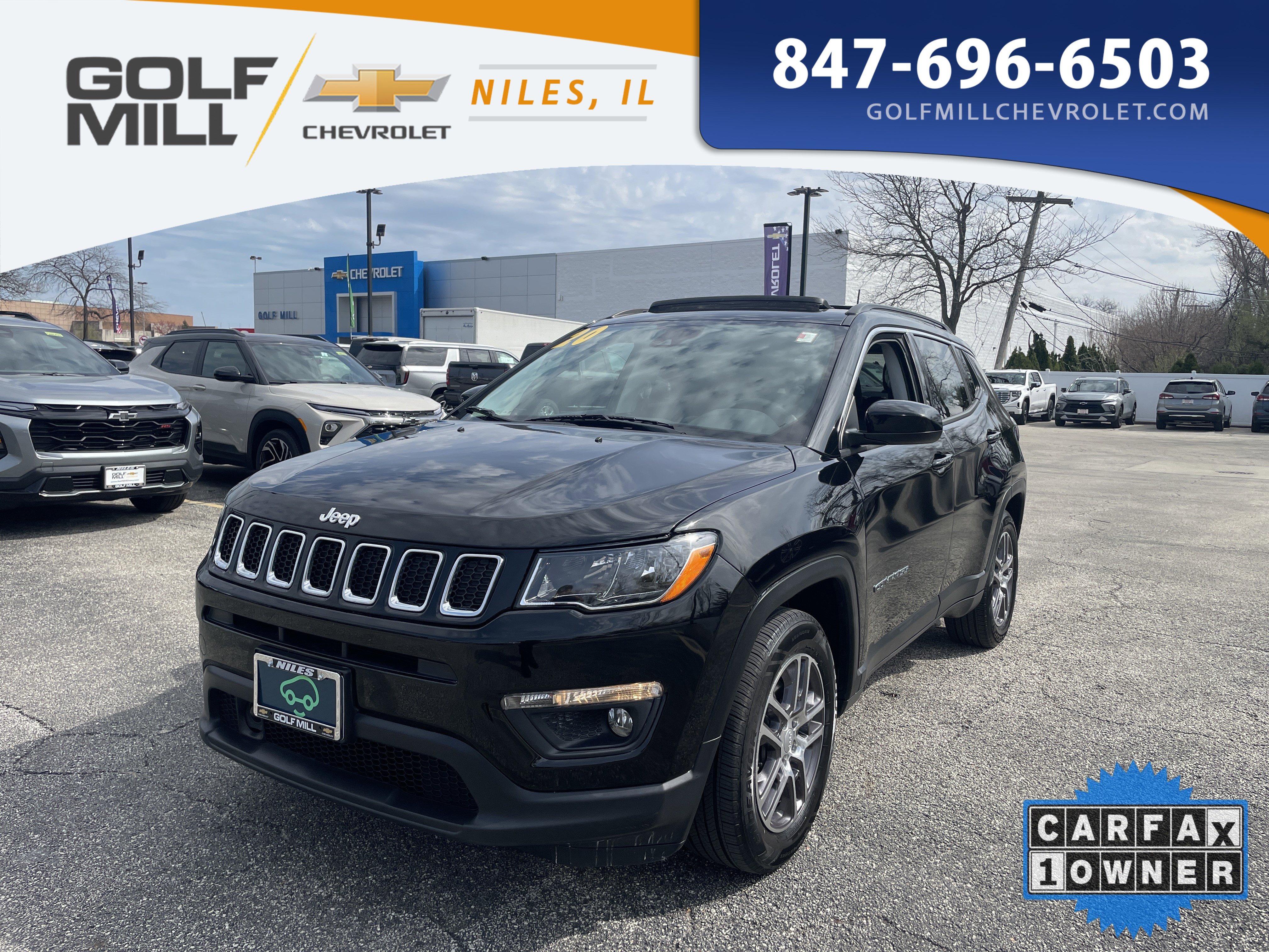 Used 2020 Jeep Compass Latitude FWD image 1