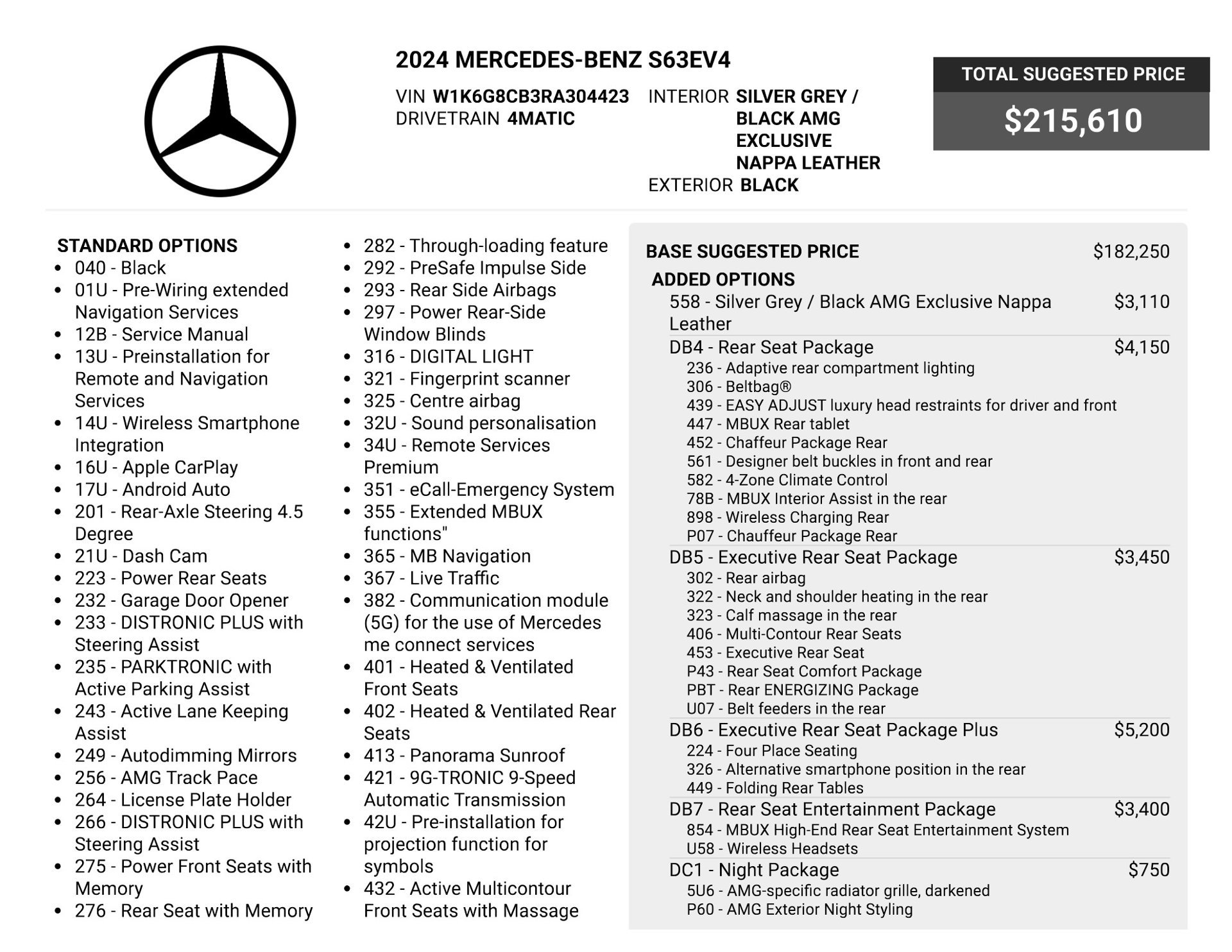 Used 2024 Mercedes-Benz S 63 AMG S image 87