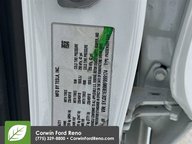 Used 2021 Tesla Model 3 Long Range image 30