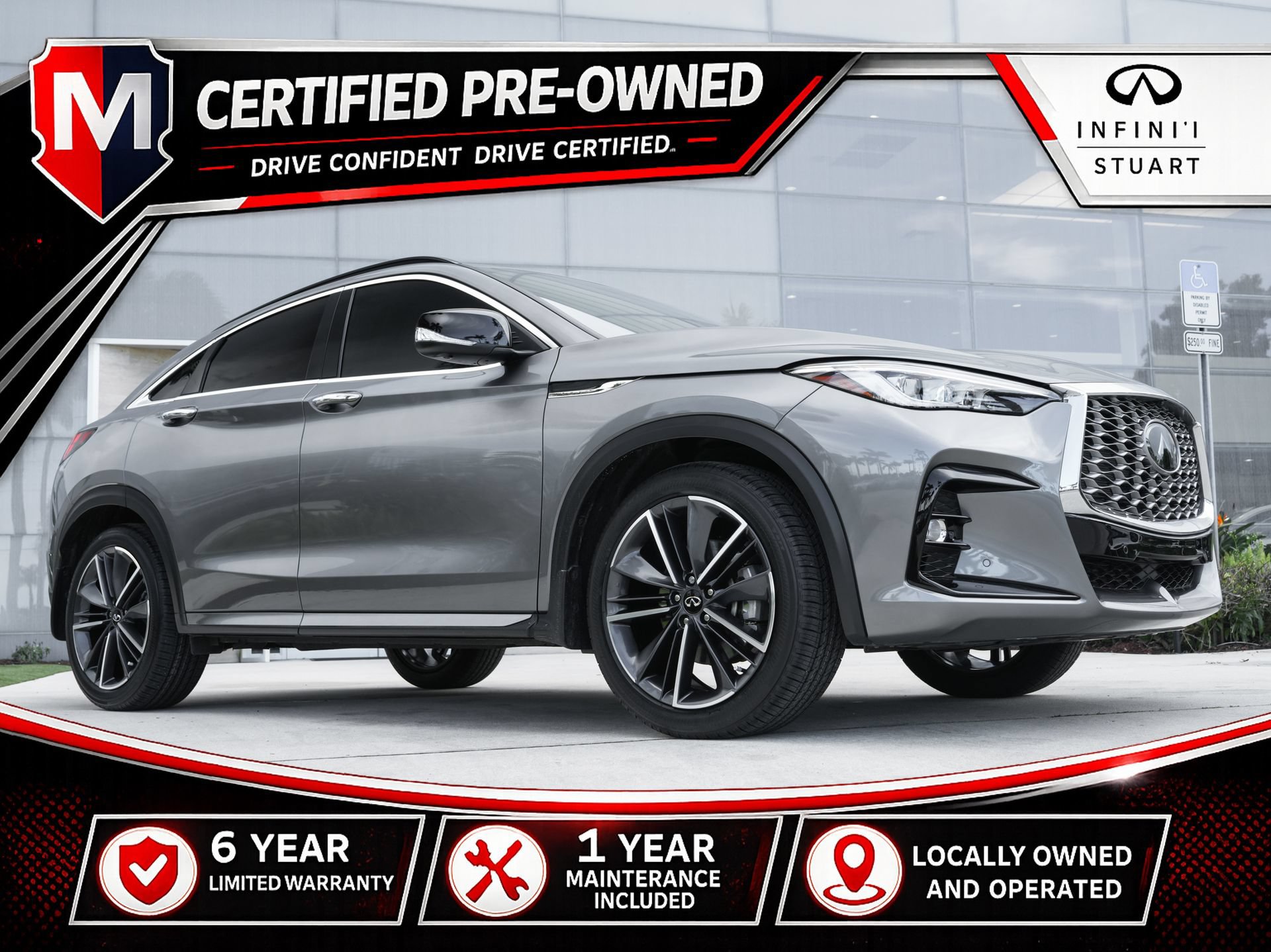 Certified 2024 INFINITI QX55 Essential