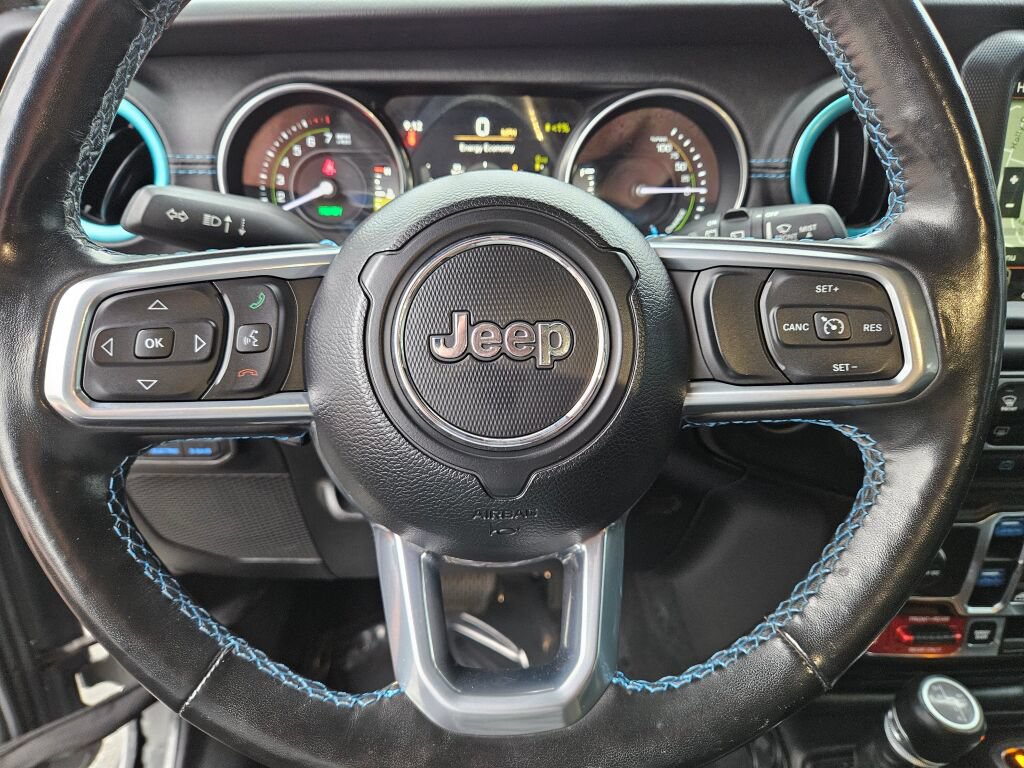 Used 2023 Jeep Wrangler Unlimited Rubicon 4xe w/ Steel Bumper Group AWD/4WD image 22