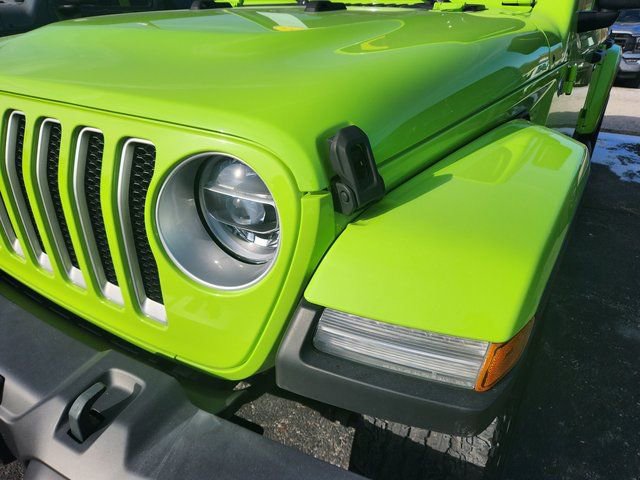 Used 2021 Jeep Wrangler Unlimited Sahara w/ Uconnect 4C Nav & Sound Group AWD/4WD image 23