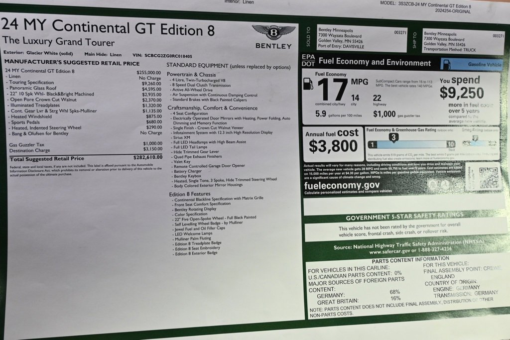 Used 2024 Bentley Continental GT image 43