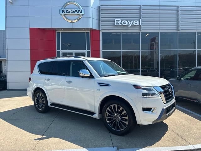 Used 2022 Nissan Armada Platinum w/ Captain's Chairs Package