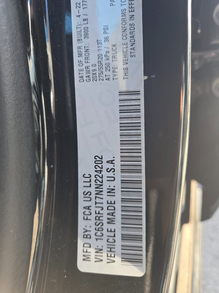 Used 2022 RAM 1500 Laramie w/ Sport Appearance Package image 12