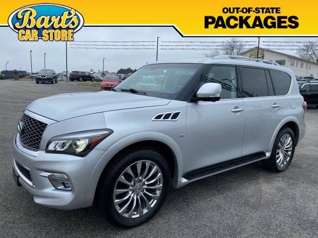 Used 2015 INFINITI QX80 4WD w/ 22" Wheel Package image 3