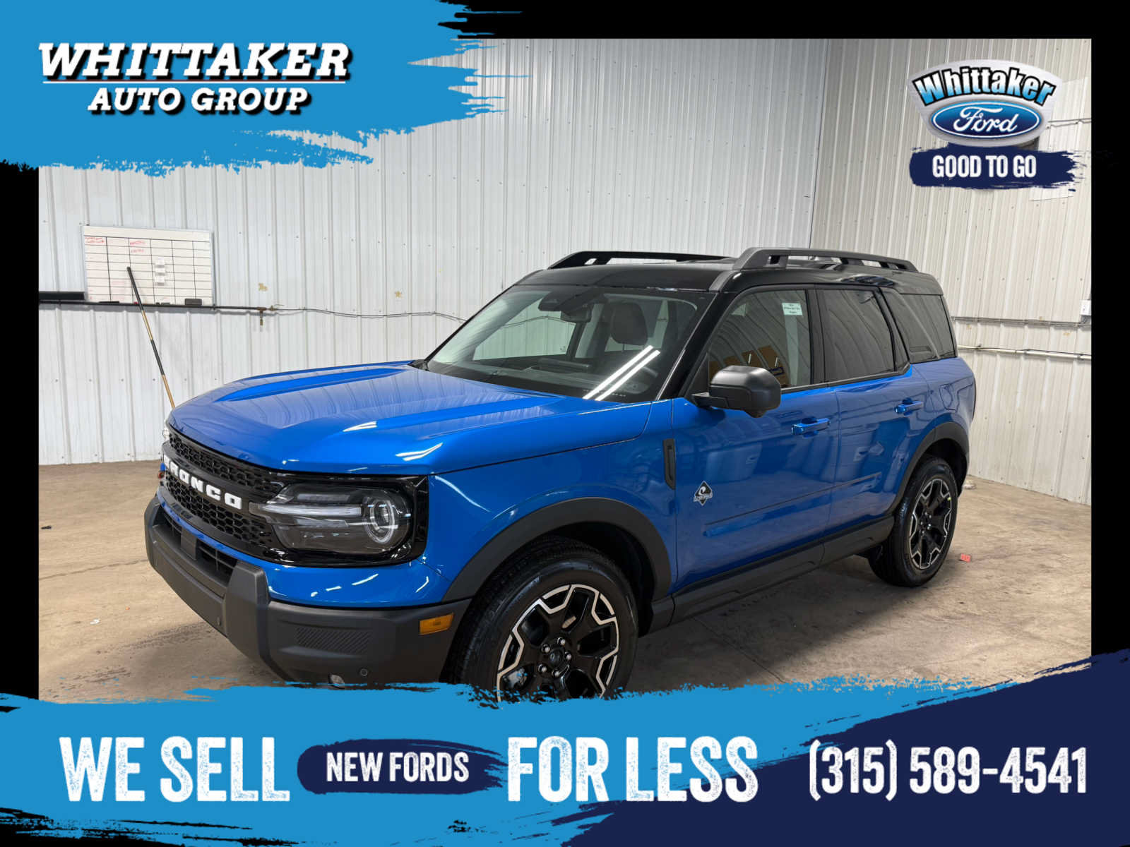 New 2025 Ford Bronco Sport Outer Banks w/ Outer Banks Tech Package+ AWD/4WD video 1