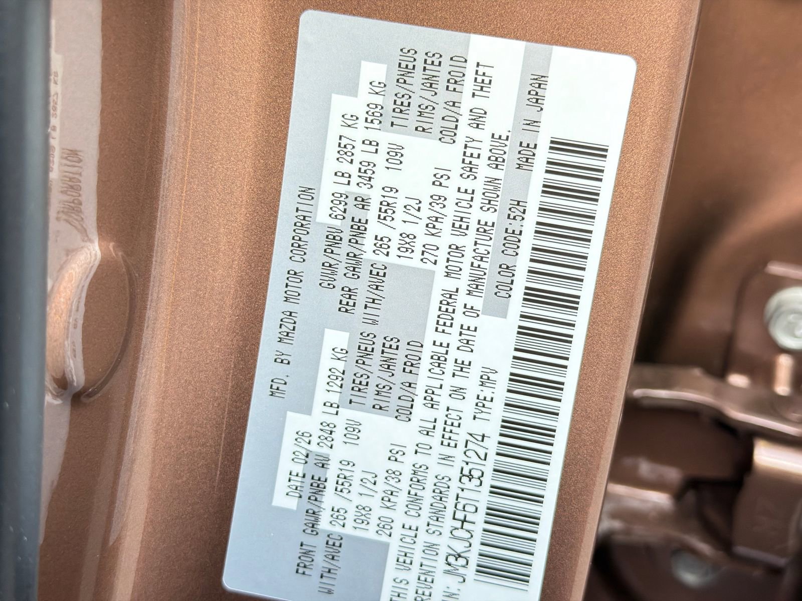 New 2026 MAZDA CX-70 SC AWD/4WD image 34