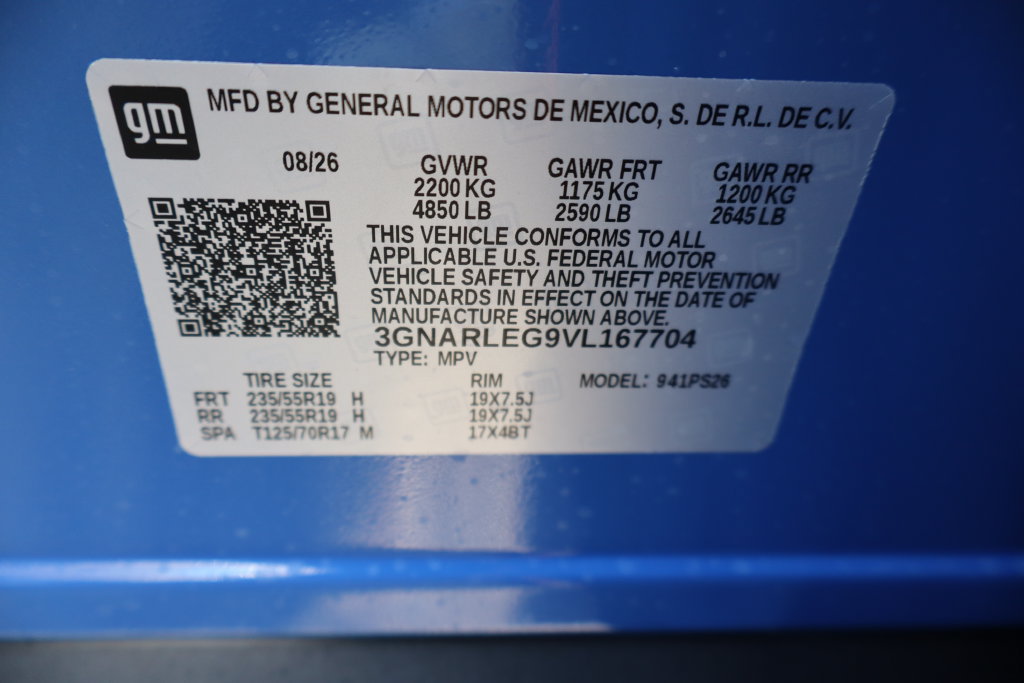 New 2027 Chevrolet Equinox RS FWD image 28