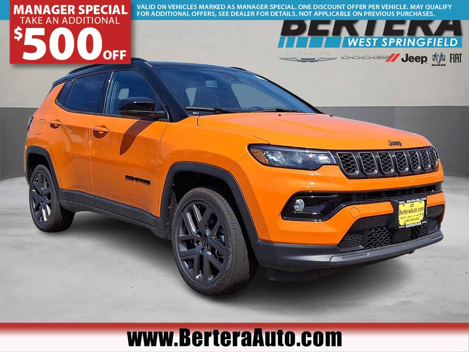 New 2026 Jeep Compass Limited w/ Sun, Sound & Navigation Group