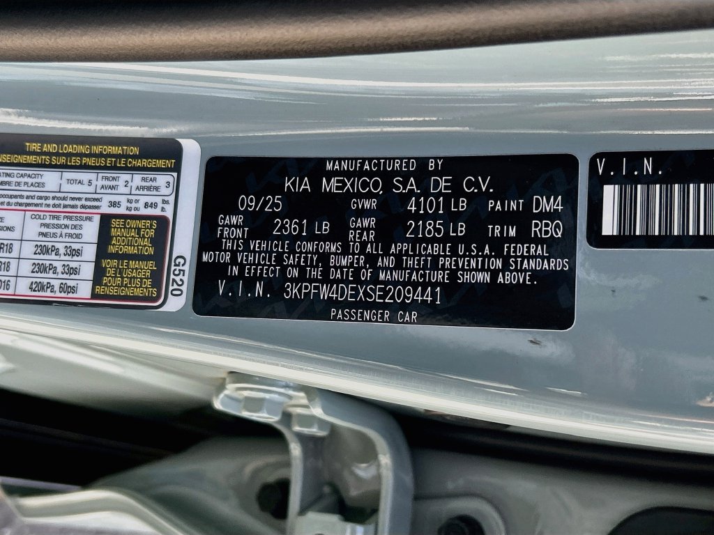 Used 2025 Kia K4 GT-Line w/ GT-Line Sunroof Package FWD image 31