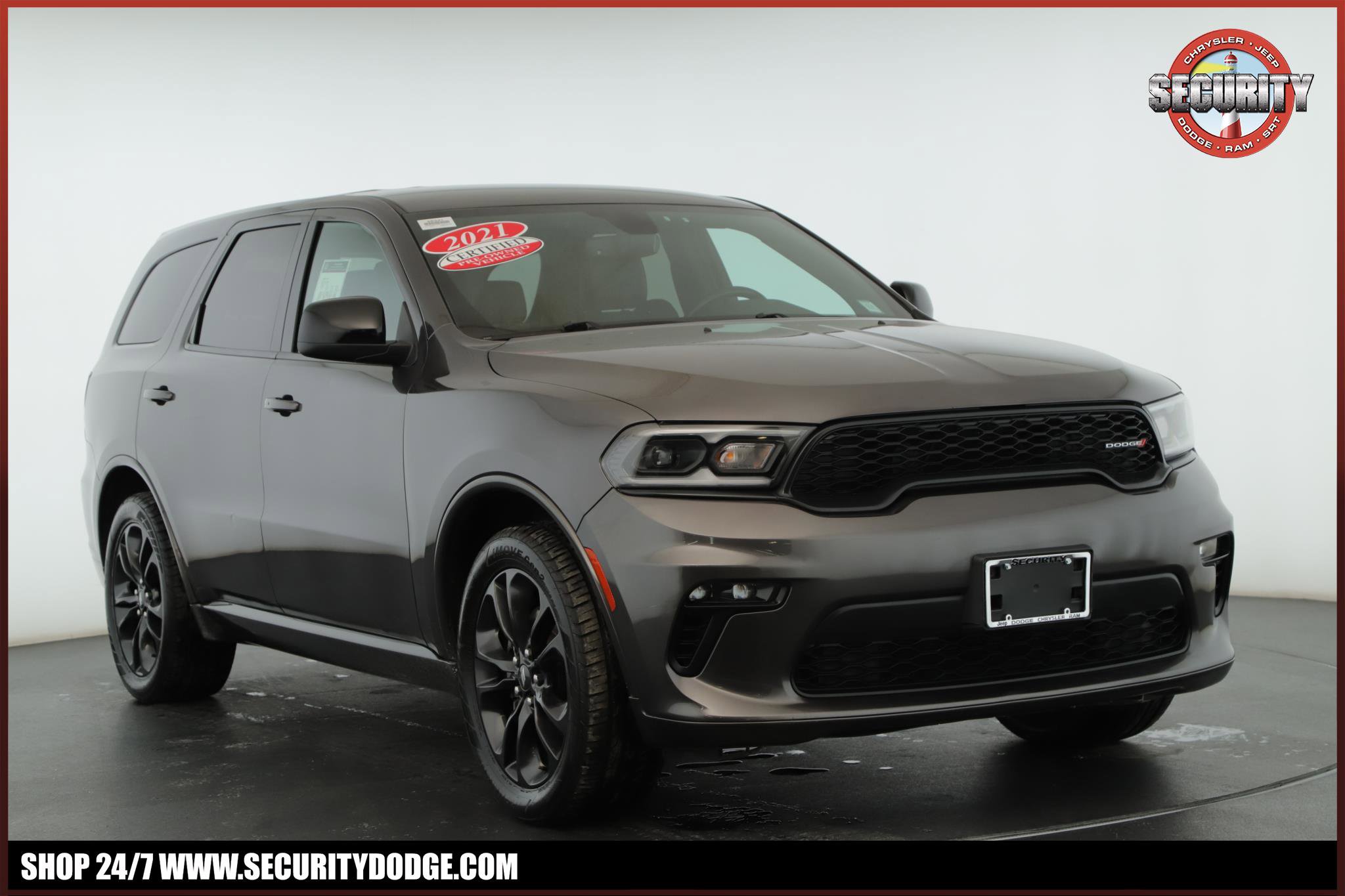 Used 2021 Dodge Durango GT w/ Blacktop Package image 1