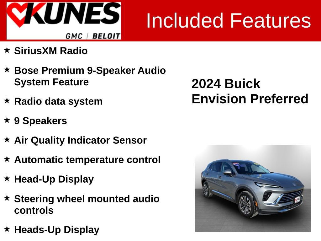 Used 2024 Buick Envision Preferred image 3