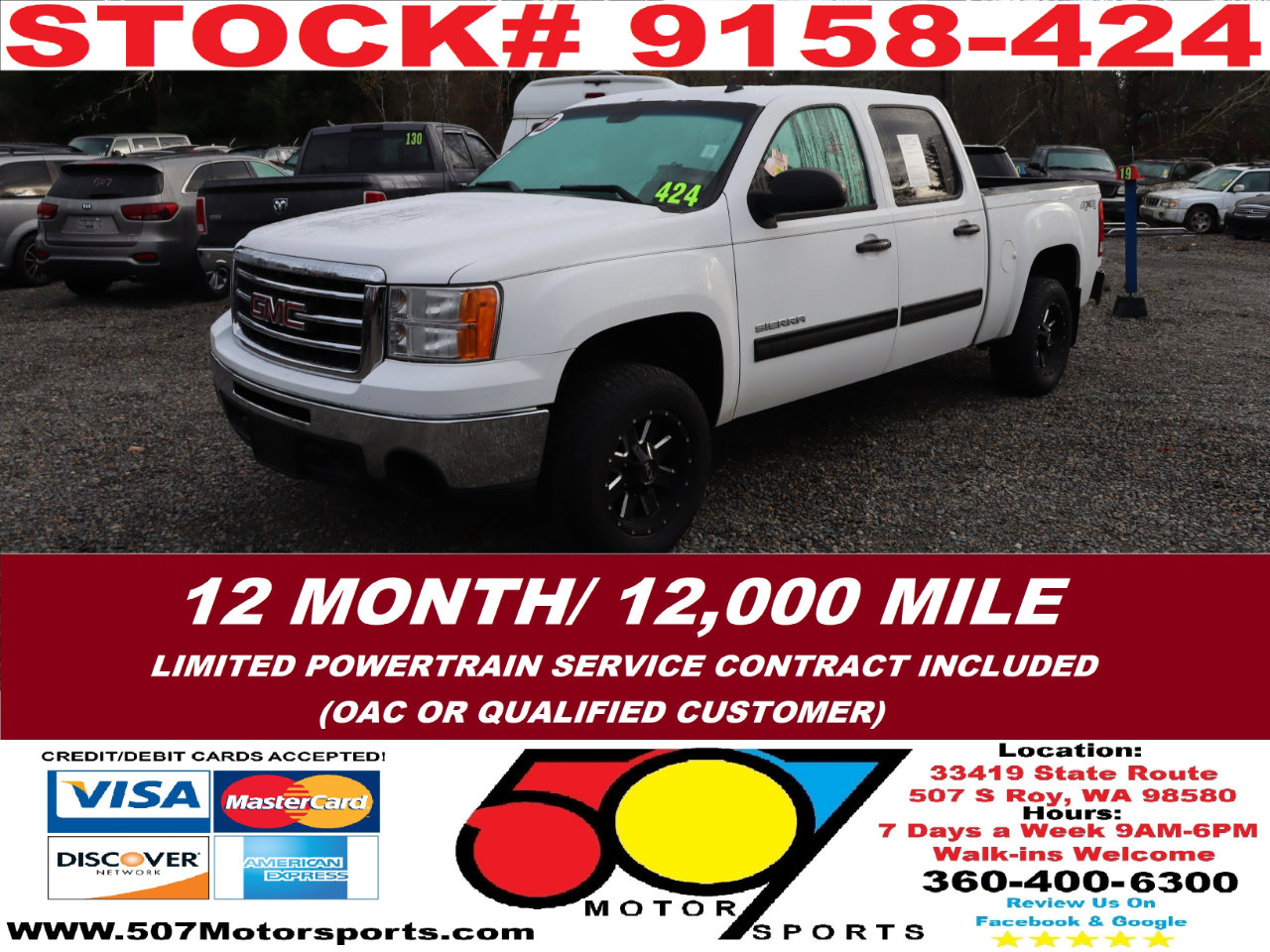 Used 2012 GMC Sierra 1500 SL