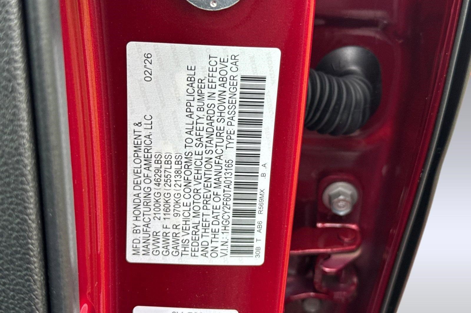 New 2026 Honda Accord EX-L image 21
