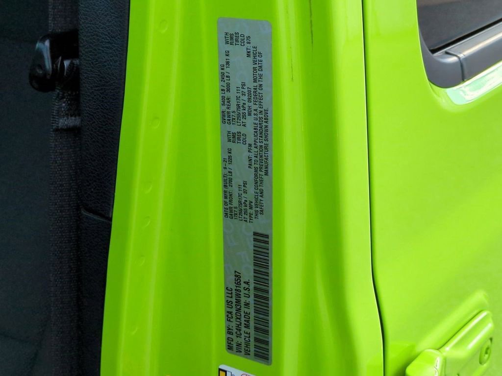 Used 2021 Jeep Wrangler Unlimited Sport image 28