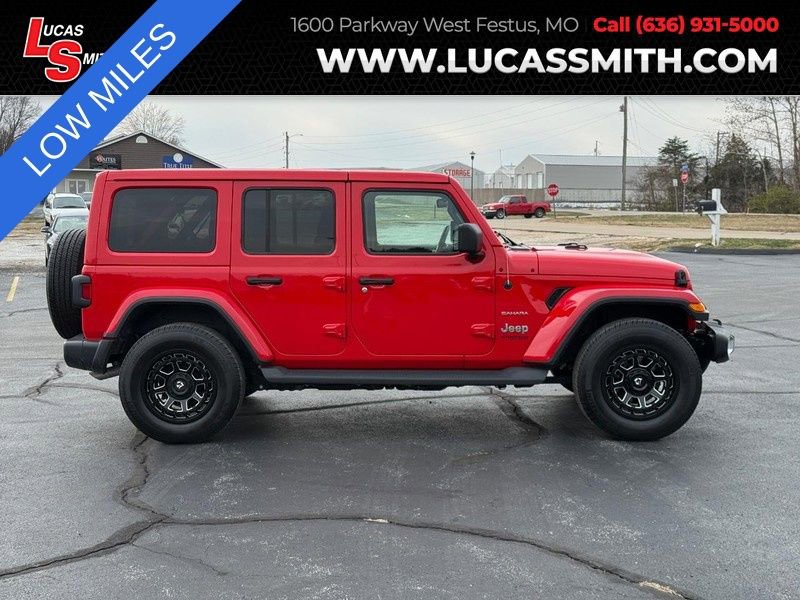 Used 2020 Jeep Wrangler Unlimited Sahara image 1