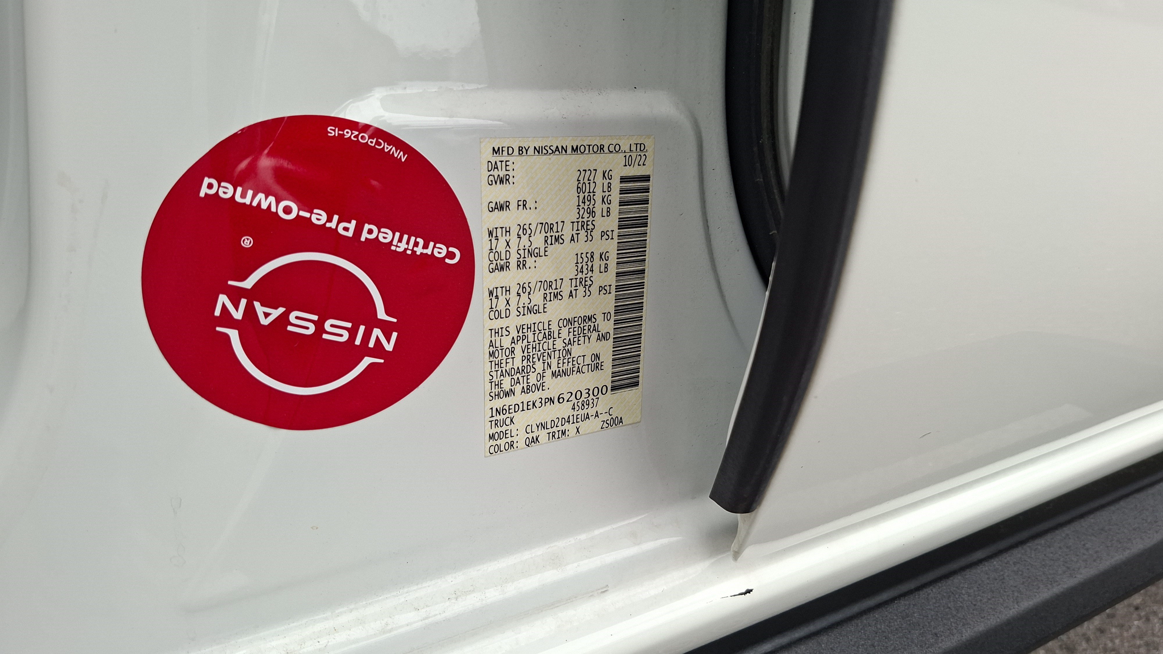 Used 2023 Nissan Frontier PRO-4X w/ Technology Package AWD/4WD image 26