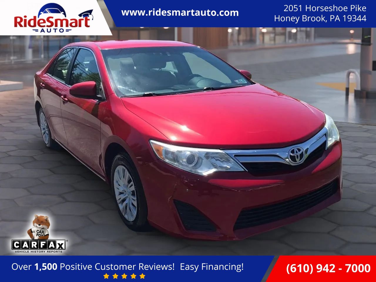Used 2014 Toyota Camry LE FWD image 1