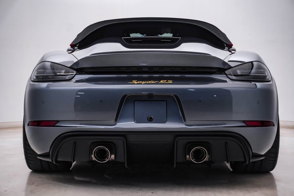Certified 2025 Porsche 718 Boxster Spyder RS image 11