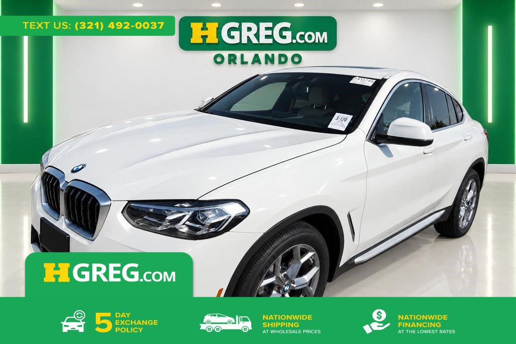 Used 2022 BMW X4 xDrive30i AWD/4WD image 1