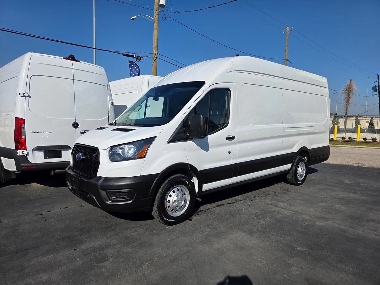 Used 2023 Ford Transit 250 148 High Roof Extended AWD image 28